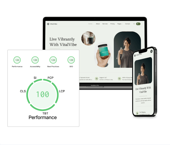Améliorer la vitesse avec le thème Kadence pour optimiser son référencement WordPress et booster les Core Web Vitals.