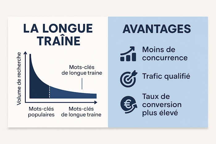 Découvrez les avantages de la longue traîne