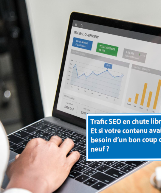 identifiez la cause de votre perte de trafic seo